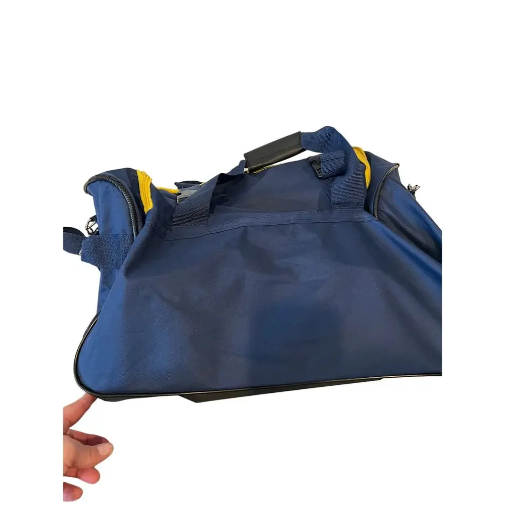 Rockland Blue YellowyRoller Duffle Bag 22x12x12